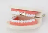 Hip Hop Smooth Double dents Grillz Real Gold Plated Fashion Rappers Dental Grills Cool Music Body Body Golden Silver Rose Gold 1089702