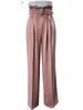 Stage Wear 2024 Woman High Waist Dance latino pantaloni dritti sala da ballo moderna Y0357B