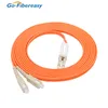 LFiber Optic Cable C UPC to SC UPC Multimode Duplex Optical Fiber Patch Cord 3.0mm 1m,3m,5m,10m,15m...Fiber Optical Switch Cable