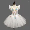 Stage Wear Children's Ballet Rok Girls 'Dance Jumpsuit Group Program Performance Clothing