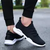 Chaussures décontractées 2024 Fashion Mens White Lace-Up Breakable Sneakers Panier Black Tennis Trainers Zapatillas Hombre