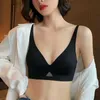 Bras Summer Thin Section Breathable and Comfortable Small Chest No Stl Ring Soft High-grade Seamless Womens Underwear Support Bra Y240426