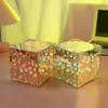 Gartendekorationen DIY Cube Lampe Blume handgefertigtes Nachtlicht kreatives Geschenk Tulpe Sea Magic 3D Ankunft
