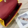 Бренд тота на сумку дизайнерская сумка настоящая кожая качественная золотая цепочка для блюд мессенджер сумка бродяга с кроссбоди двойной лопаток женский кошелек сумки для кошелька LD2#8800 Blue