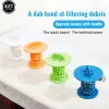 Zet 1 stig badkamer afvoer Haar vangper Bad Stopstekker Stekker SHUETE STrainer Filter Douche Draai STrainer Afvoerafdekking Badkamer Accessoires