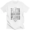 Herren-T-Shirts coole männliche Pablo Escobar T-Shirts Kurzes Slve Tops Crew Hals Cotton T-Shirt Casu Plata o Plomo T-Shirt Lose Fit Kleider Geschenk T240425