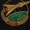 Men's T-Shirts Vintage CCCP Soviet Union Vostok T Shirt Men Cotton 1961 Gagarin USSR T-shirt Short Slved Russia Astronaut Propagan Ts T240425