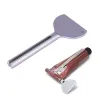 Set tubo dentifricio chiavi di spremitura per capelli in metallo tintura color rullo rulli per distributore utensile utensili per il bagno accessori per il bagno