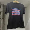 Męskie koszulki T-Straszne T-shirt Summer Sport Fitness Bawełniana załoga szyi z krótkim rękawem