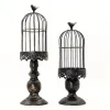 Świece American Vintage Bird Bird Cage Candle Holder Wedding Table Dekoration