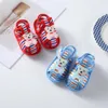 Sandalen neonatale kinderschoenen canvas schoenen cartoon sandalen zomer casual holle zachte wieg babyschoenen eerste stap baby sandalsl240429