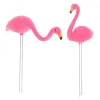 Dekorationen Flamingo Garden Stake Statue Figuren Yard Ornament Dekorationen Hinterhof Veranda Outdoor Rasen für festliche Feiertagsstrand Eingangs