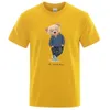 Camisetas masculinas cavalheiro Sr. Teddy Bear Lice