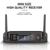 Microfoons TXP-WU1 Wireless Microfoon Handheld 4-kanaals UHF Fixed Frequency Dynamic voor Karaoke Wedding Party