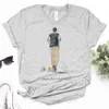 T-Shirts Freund TV-Kanal Chandler Bing T-Shirt Womens Sommer Harajuku Designer T-Shirt Girl Anime Street Comic Clothingl2404