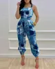 Dames tweedelige broek Pants Dames lente/zomer nieuwe forens strap leggings jumpsuit maat plus tweedelige sets