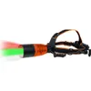 Foxpro Foxlamp Headlamp para la caza 3 selecciones de color LED blanco y verde rojo: fareo ligero, ajustable y duradero para la caza nocturna y al aire libre