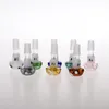 Groothandel in voorraad verschillende kleuren paddestoelmodel goedkope glas kleine kommen 14 mm gewrichten glas rookkommen voor rokende glazen bong