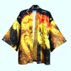 Ubranie etniczne 2024 Yukata Haori Men Japońskie Kimono Cardigan Samurai Kostium Koszula męska