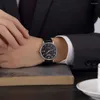 Wristwatches MEGIR Luxury Automatic Mechanical Watch For Men Large Dial Sapphire Leather Strap Male Wristwatch Sports Waterproof Date Clock