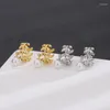 Boucles d'oreilles Imitation Imitation Clip d'oreille en forme de feuille de perle pour les femmes Lu luxe auditif 1 morceau de fête bijoux en gros