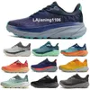 Trail hardloopschoenen voor mannen vrouwen Hola Challenger ATR 7 Trainer Sneaker Wide Hok One One Run Harbor Mist Bellwether Blue Stone Teniz 5 - 12