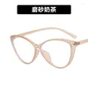 Sunglasses Black Computer Glasses Frame Women Anti Blue Light Cat Eye Eyewear Blocking Optical Spectacle Eyeglass For Female