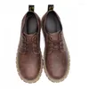 Chaussures décontractées marque les hommes en cuir en cuir des mocassins adultes de haute qualité