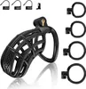 Mannelijke kuisheid Device Cock Cage -Large Plastic Kuisheid Cage voor man Penis Oefening 3D Gedrukte bondage Gear Accessoires Lichtgewicht Zekspeelgoed voor volwassenen met