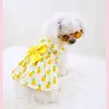 Vêtements de chien animal de compagnie robe d'été jupe chat chiot petit vêtements robes chihuahua yorkshire terrier pomeranian shih tzu vêtements costumes