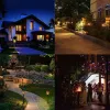 Dekorationer 1/2/4/6/8/10st Solar Flame Torch Lights Flicking Light Waterproof Garden Decoration Outdoor Lawn Path Yard Patio Golvlampor