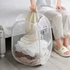 Корзины для хранения корзины для складки прачечной для грязной одежды одежда для ванной комнаты сетчатая сумка для хранения домашняя стена настенная корзин