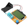 Neues LCR-T4 Digital Transistor Tester Widerstandskungs Kondensator Testerdiodeninduktivität Multimeter mit Test-Haken-Capacitance-Messwerkzeug