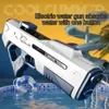 Adultes Electric Water Gun Toy puissant Automatic Haut-Pression Brarsts jouer l'été extérieur piscine enfant cadeau 240429