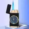 Design d'entreprise plus léger de haute qualité flamme bleue personnalisée Torse plus légère Men de la montre réglable