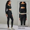 Contuillés pour femmes Vnazvnasi 2 pièces Kit de costume de fitness sans fitness sans couture pour les vêtements de sport pour femmes pour les vêtements de gymnase de gymnase