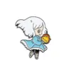 Hurls Moving Castles Hard Enamel Pin mignon dessin animé magique Médaille de médaille Broche bijoux Miyazaki Hayaos Anime Fans de films Gift S1000
