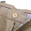 Pantalones para hombres Kubro 2020 NUEVO CLASICIAL CORTALES PARA MENTE EL AUTENTO E INVIERNO Moda de algodón elástico cómodo Q240429