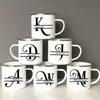 Tasses Cup personnalisé Initial Name Nom personnalisé Thé et tasse de café Single Party Tobe Groom Cup Best Mens Wedding Gift J240428