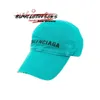 Baseball Cap Designer Hat Caps Stickbill Cap von Unisex Blue Green L Sun Hats Verstellbare Luxusmarke mit Logo