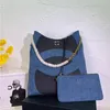 Fashion Canvas Fashion Versatile Denim Fashion Shoulder Bag Underarm Trend Women's Designer Bag Bag New Jsivk