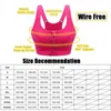 Bras Cloud Hide Sport Bra S-XXXXXXL Frauen Unterwäsche Fitness Push vorne Reißverschluss Crop Top Bra Sportswear Plus Size Y240426