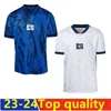 2023-24-25 El Salvador Soccer Jerseys Th Anniversary Special 2024Home Blue Away White National Teamsoccer Shirt Kort ärm Anpassad fotboll Uniform2023-2025