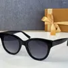 Sonnenbrille Cat Eye Mody Frau Vintage Designerin Schwarzes Brille Sonne für weibliche UV400 Brillentöne 2024