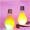 Water flessen groothandel led licht bb fles plastic melksap wegwerp lekbestendige drinkbeker met deksel creatief drinkware drop deli dhuoc