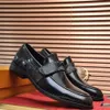 New 2024 Men's Genuine Leather Formal Business Dress Shoes Designer Brand Office Handmade Party Oxfords Tamanho 38-45 HRE00002