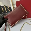 Sac à main rivets Locoo Handheld 2024 Enveloppe Valentyno Rock Stud Vlogoo Nouveau créateur féminin de mode Fashion Chain Bag Bag Turner Event Handsbag I3CI