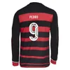 24 25 Flamengo Player Mens Soccer Jerseys PEDRO GABI L. ORTIZ VICTOR HUGO ALLAN DE ARRASCAETA Home Away Training Wear Long Sleeve Football Shirts