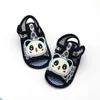 Sandalen Sommerbaby Schuhe Panda Muster Kleinkind Wohnung Sandalen Mode gedruckt Baby Erst wandeln