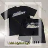 Designer Trapstar Tshirt maschile Tshirt Tshirt Tiger Tiger Trapstar Lettera di binari a maniche corte ricamato camicia trapstar e pantaloncini set centrale 469